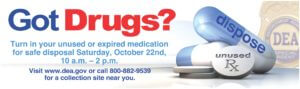 National Prescription Drug Take-Back Day 